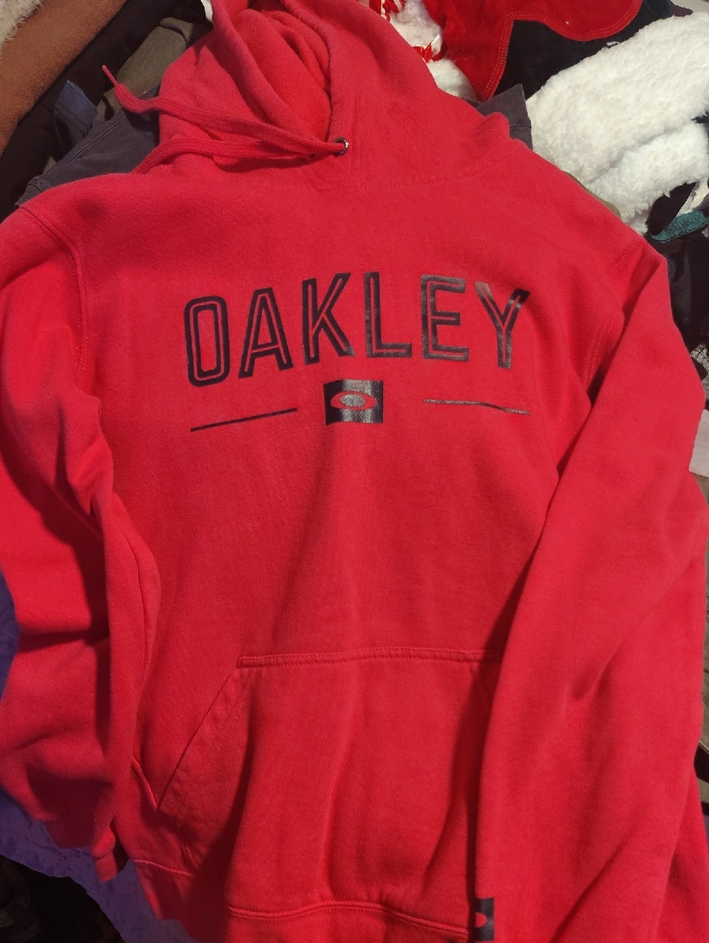 Oakley Red Hoodie